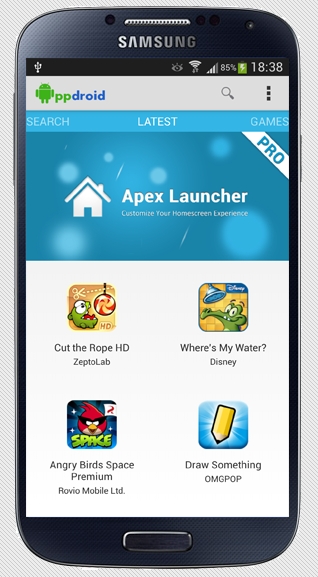 appdroid - אפליקציות מה-Google Play בחינם