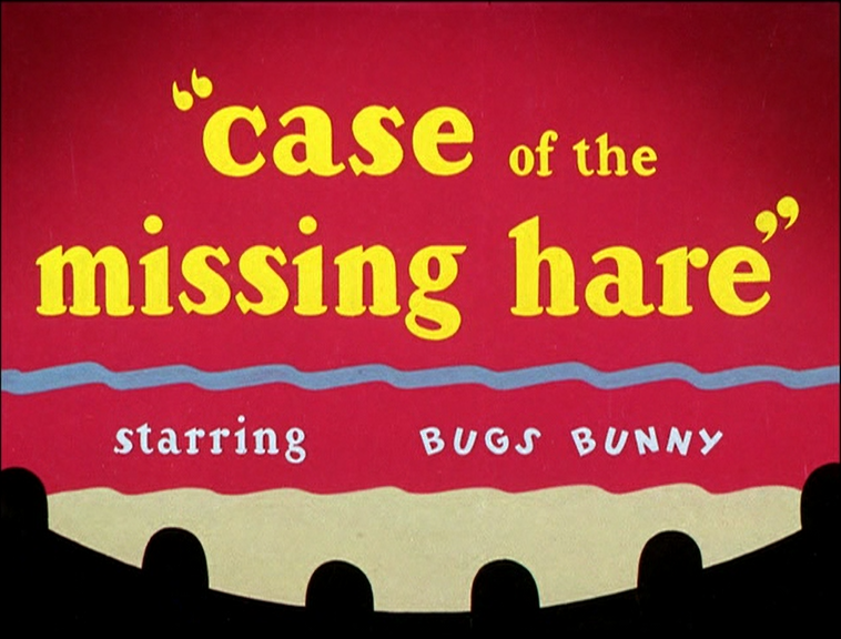 לוני טונס - המקרה על הארנב הנעלם (1942) - BUGS BUNNY - Case of the Missing Hare מדובב  - איכות DVDRip