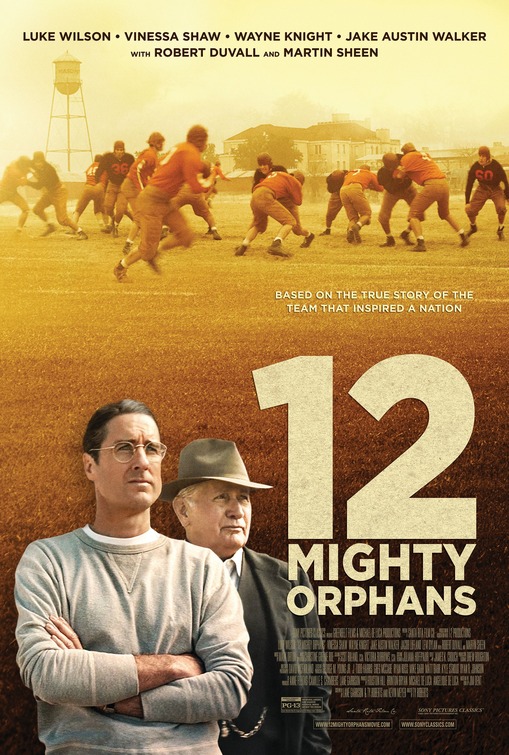 12 יתומים מופלאים - 12 Mighty Orphans - תרגום מובנה - איכות 720p