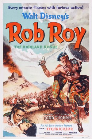 פרוייקט סרטי דיסני: רוב רוי, הנוכל ההררי (1954) Rob Roy, The Highland Rogue