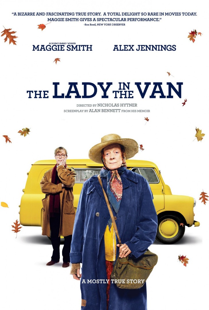 הגברת בוואן - The Lady in the Van  - תרגום מובנה - BRRip