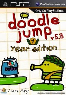 דודל גאמפ ל PSP גרסה 5.3 | Doodle Jump P5P v5.3