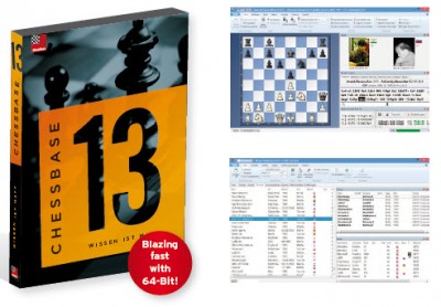 משחק שחמט חדיש Chessbase 13