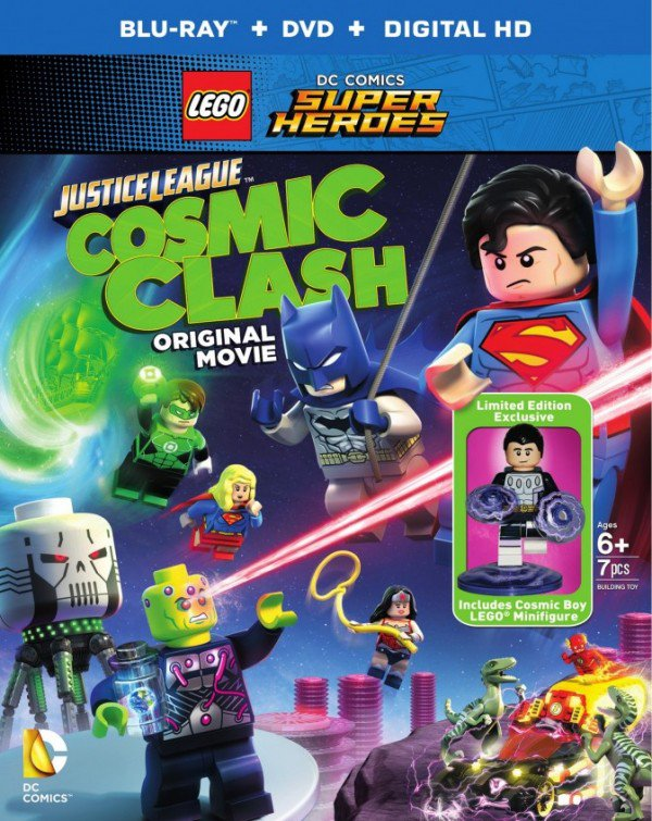 לגו :ליגת צדק - התנגשות קוסמית - LEGO DC Comics Super Heroes Justice League Cosmic Clash - מדובב -  BRRip - 720p AVI 